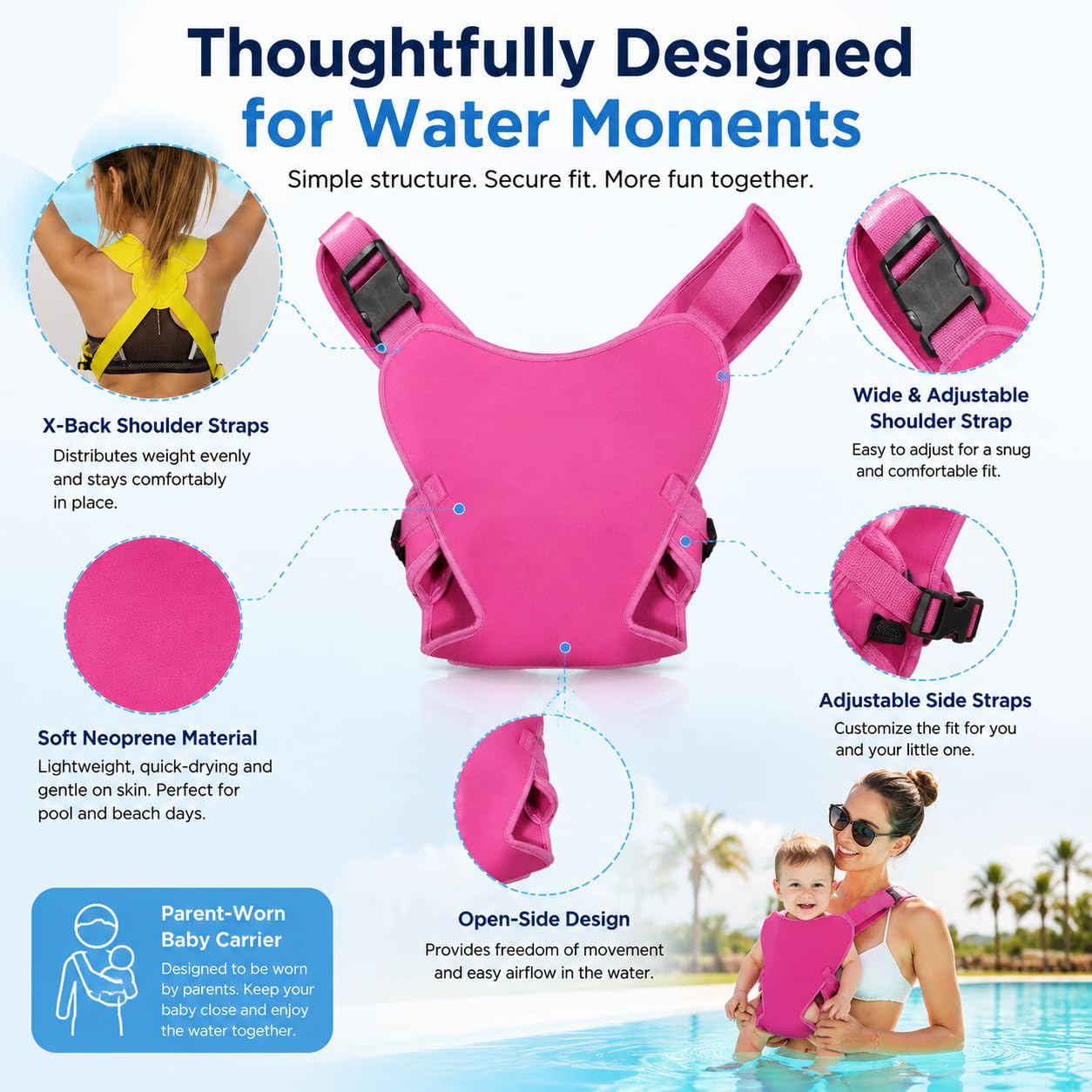 Aqua Nest™ Baby Swim Carrier